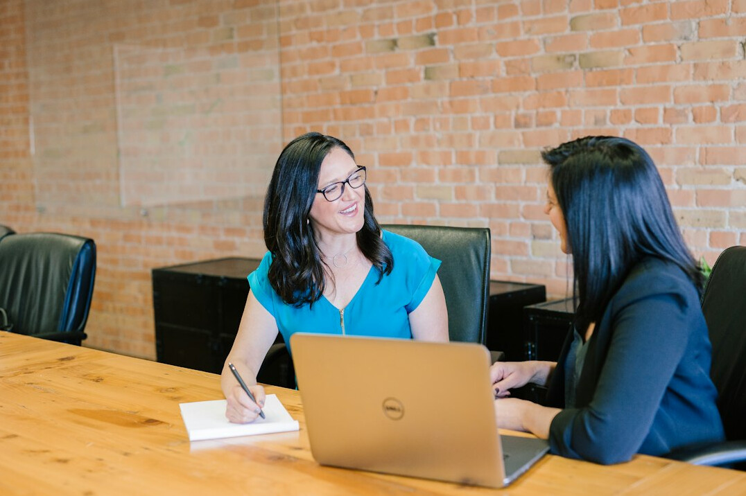 business professionals in meeting